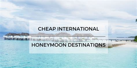 cheapest international destinations by month.